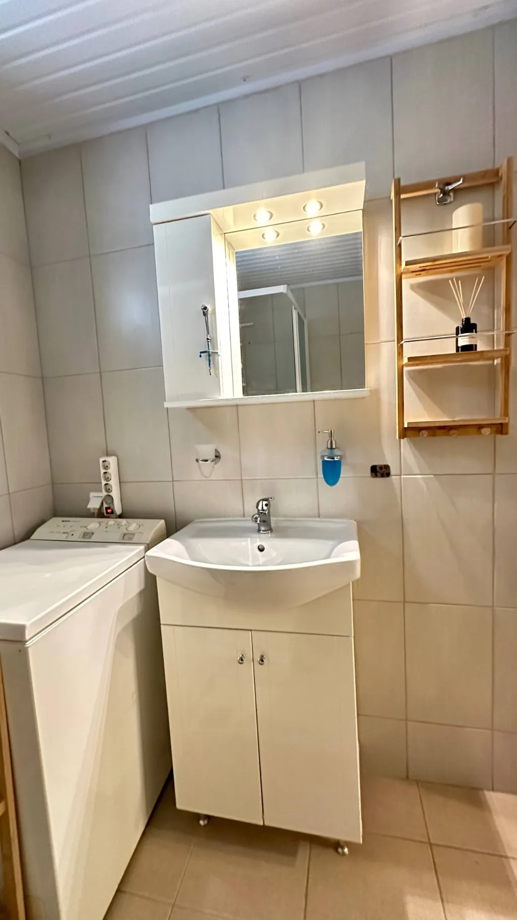 The bathroom