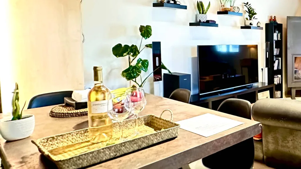 The second dining area
