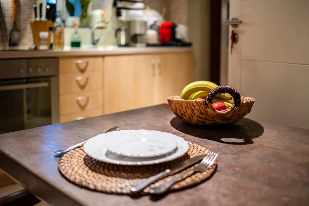 The second dining area