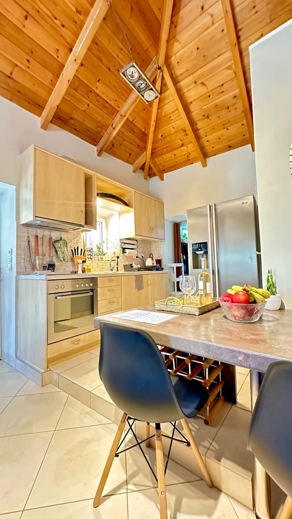 The second dining area